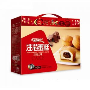 中洋寶650克注芯蛋糕禮盒巧克力味