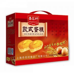 中洋寶880克杏花村歐式蛋糕禮盒裝