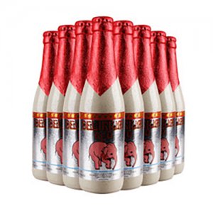 比利時(shí)粉象給勁櫻桃粉象啤酒DELIRIUM red 粉紅小象 330ml
