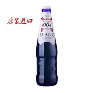 原裝進(jìn)口1664啤酒 酒吧果味白啤酒 凱旋1664白啤酒330ML 24瓶
