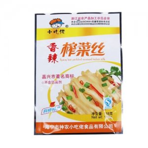 小吃佬香辣榨菜片118g
