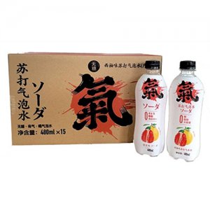 藍(lán)希西柚味蘇打氣泡水480mlx15瓶