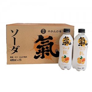 藍(lán)希橘子味蘇打氣泡水480mlx15瓶