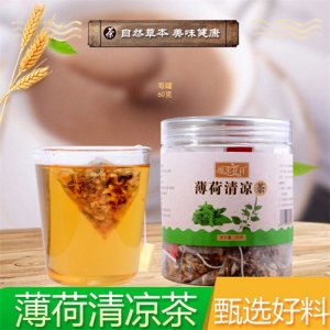 緣來(lái)花開(kāi)薄荷清涼茶60g