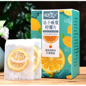 緣來(lái)花開(kāi)凍干蜂蜜檸檬片盒裝