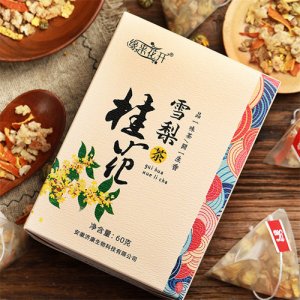 緣來(lái)花開(kāi)桂花雪梨茶60g