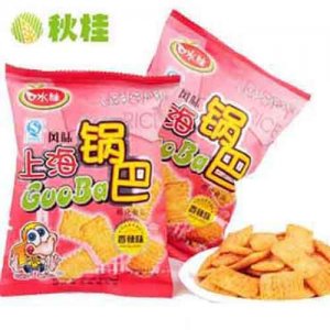 秋桂口水娃鍋巴香辣味袋裝