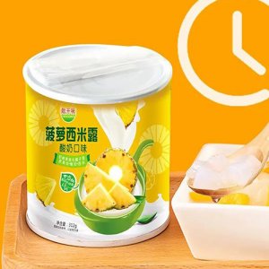 敞開(kāi)味菠蘿西米露酸奶口味