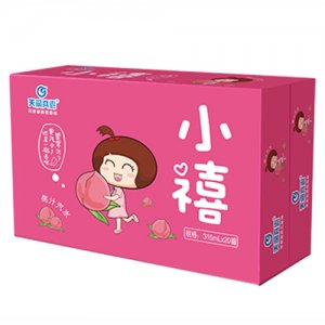 天潤(rùn)真露小禧桃汁汽水315mlx20罐箱裝