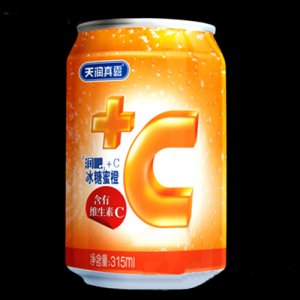 天潤(rùn)真露潤(rùn)吧+C冰糖蜜橙315ml