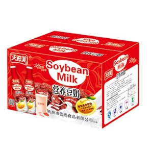 天鮮美營養(yǎng)豆奶紅棗味330mlx24瓶