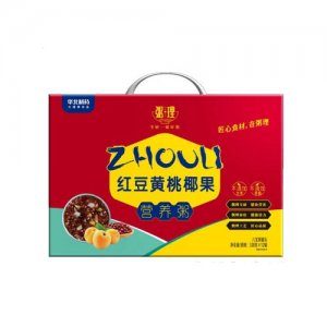 粥理紅豆黃桃椰果營(yíng)養(yǎng)粥320gX12