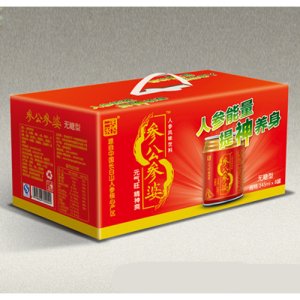參公參婆人參風(fēng)味飲料245mlX8(無(wú)糖型）