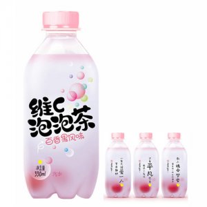 夢果園維C泡泡茶百香果味330ml