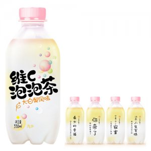 夢果園維C泡泡茶大白梨味330ml