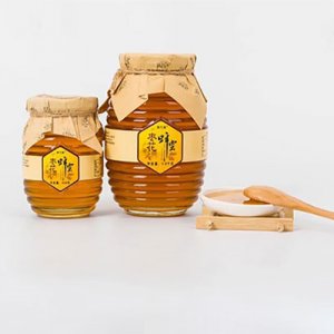 萬花集結(jié)晶土蜂蜜玻璃瓶裝450g、1000g