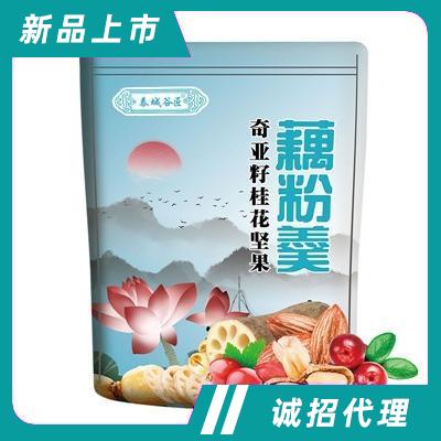 泰城谷匠奇亞籽桂花堅果藕粉羹營養(yǎng)代餐飽腹休閑食品網(wǎng)紅蓮藕粉袋裝
