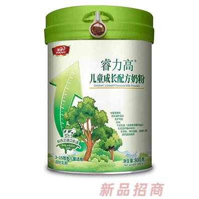美廬睿力高兒童成長配方奶粉