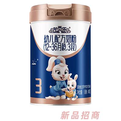 龍貝樂(lè)幼兒配方奶粉3段