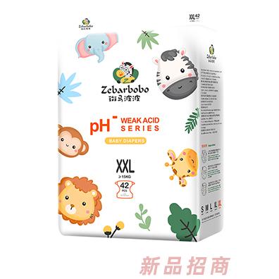 斑馬波波紙尿褲XXL42