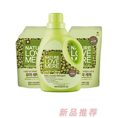 愛自母芯綠豆洗衣液