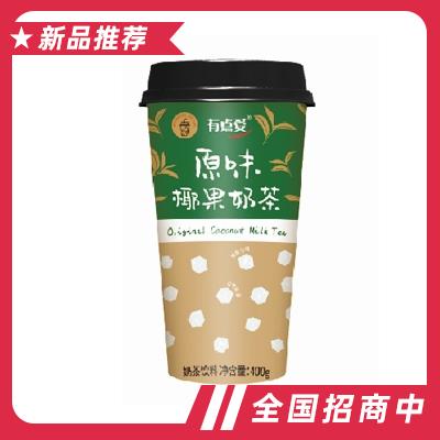 有點(diǎn)愛(ài)原味椰果奶茶飲料400g
