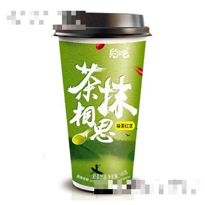 約吧抹茶紅豆奶茶飲品110g