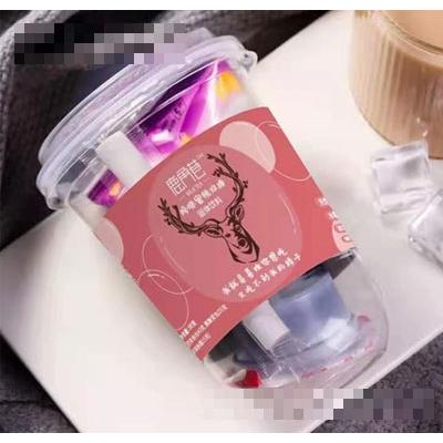 珍珠蜜桃雙拼固體飲料