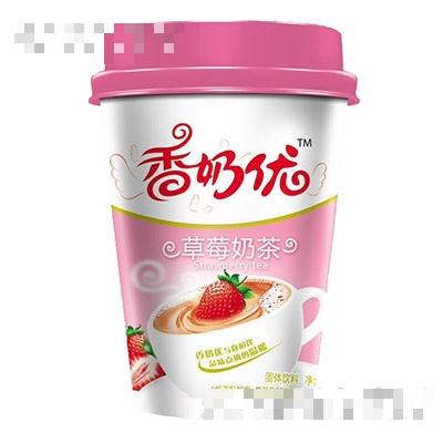 香奶優(yōu)草莓奶茶杯裝70g