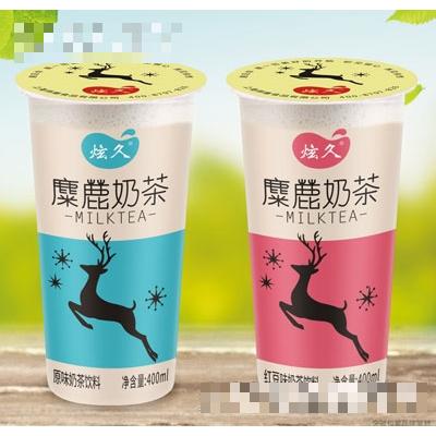 炫久麋鹿奶茶400ml