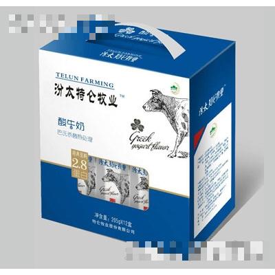 汾太特倫牧業(yè)酸牛奶205gx12盒