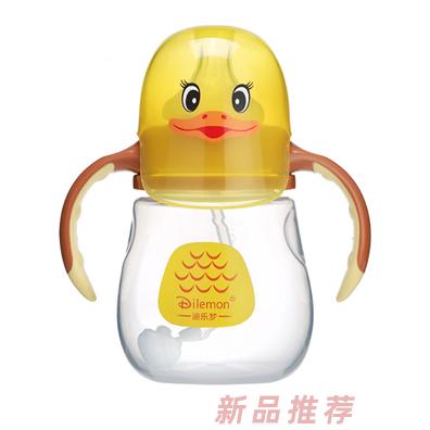 迪樂(lè)夢(mèng)PP奶瓶5143黃色