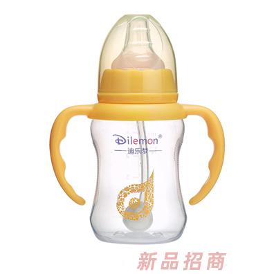 迪樂(lè)夢(mèng)PP奶瓶5118黃色