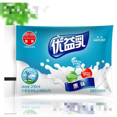 雪泉原味酸牛奶飲品200ml