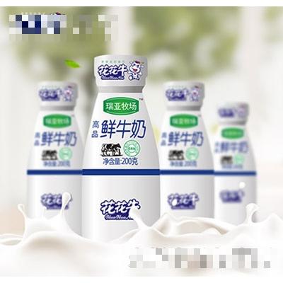花花牛瑞亞牧場(chǎng)鮮牛奶200g