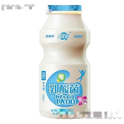 鶴寶原味乳酸菌飲品100ml（藍(lán)）
