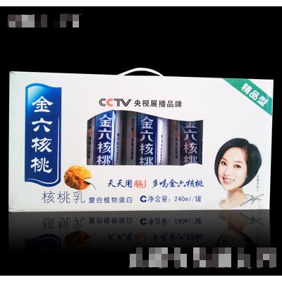 金六核桃204ml開窗手提箱