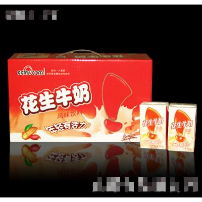 花生牛奶風(fēng)味飲料手提箱