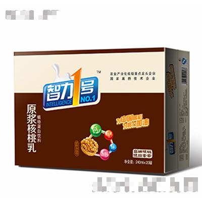 240mlx20罐智力1號原漿核桃乳植物蛋白飲料