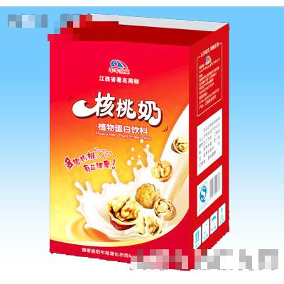 牛牛樂(lè)核桃奶豎箱