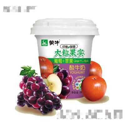 纖維新意大果粒酸奶(葡萄+蘋(píng)