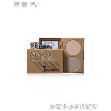 愛茉莉magic雙色修容粉膏陰影
