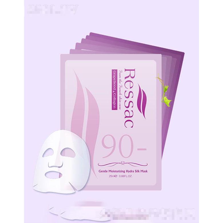 孕色葡萄籽柔潤(rùn)保濕蠶絲面膜