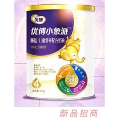 優(yōu)博小象派膳佳兒童營養(yǎng)配方奶粉
