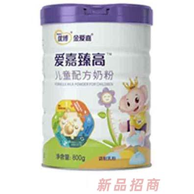 優(yōu)博金愛嘉愛嘉臻高兒童配方奶粉