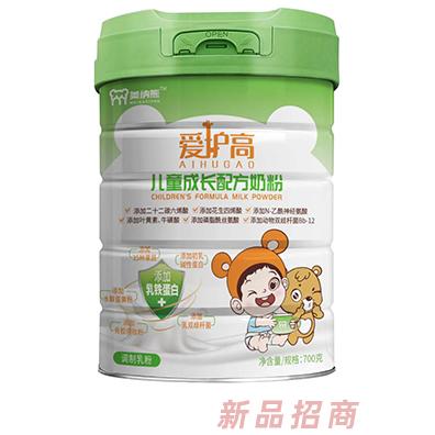 美納熊愛(ài)護(hù)高兒童成長(zhǎng)配方奶粉