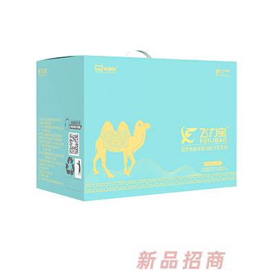 美納熊飛力寶活性免疫球蛋白配方駝乳粉360gx3盒 獨(dú)立條裝禮盒裝新疆雙峰駝奶粉