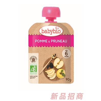 伴寶樂袋裝有機混合純果泥（蘋果西梅）