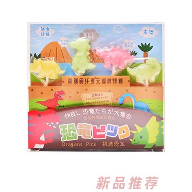 凱心高膳食纖維 高鈣無糖棒棒糖伴手禮——恐龍系