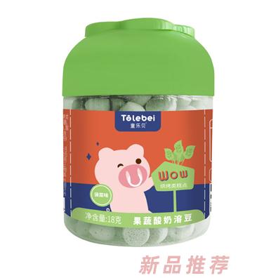 童樂(lè)貝果蔬酸奶菠菜火龍果藍(lán)莓羊奶味多種口味溶豆豆代理